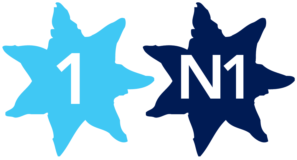 1, N1