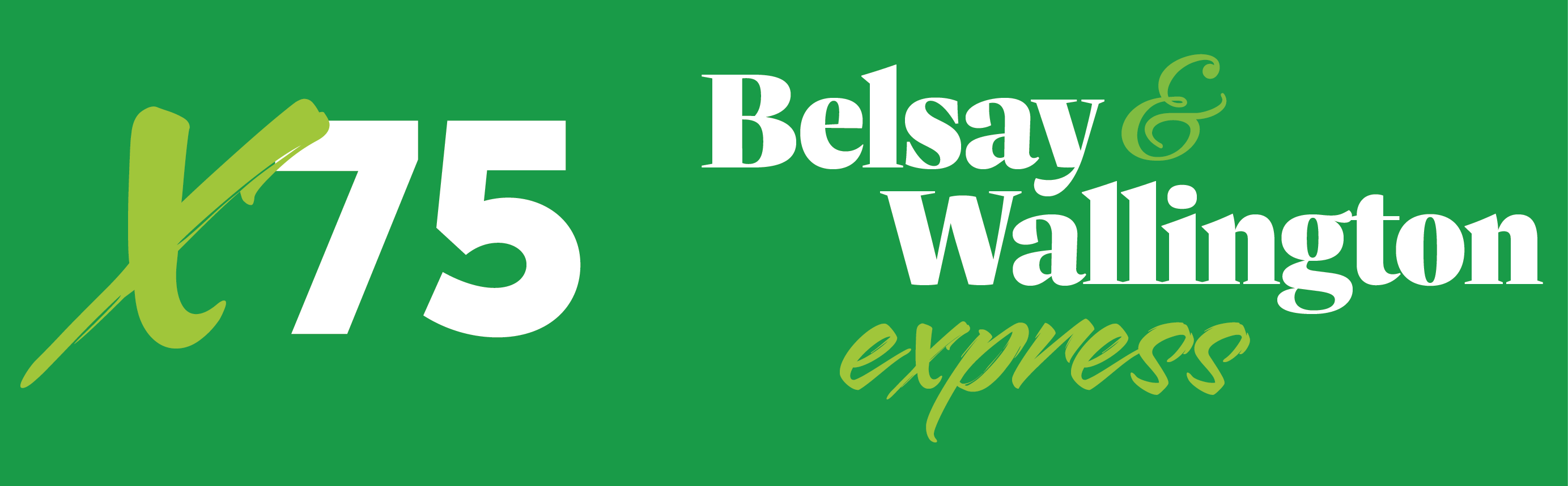 Belsay & Wallington Express X75